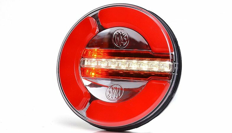 Sdružené světlo W154 (1130), 3-funkce, blinkr 2LED