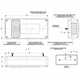 Sdružené světlo zadní pravé (žárovkové) L2402