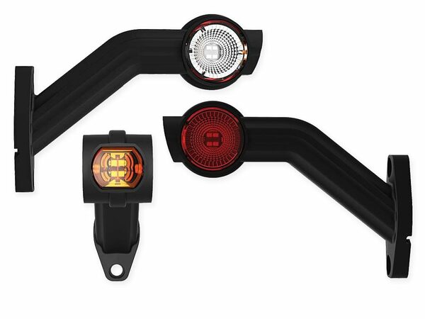 Poziční tykadlo FT-140F levé s bočním světlem LED
