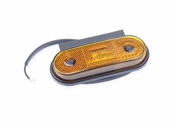 Poziční světlo FT-20 Z+K LED oranžové s držákem
