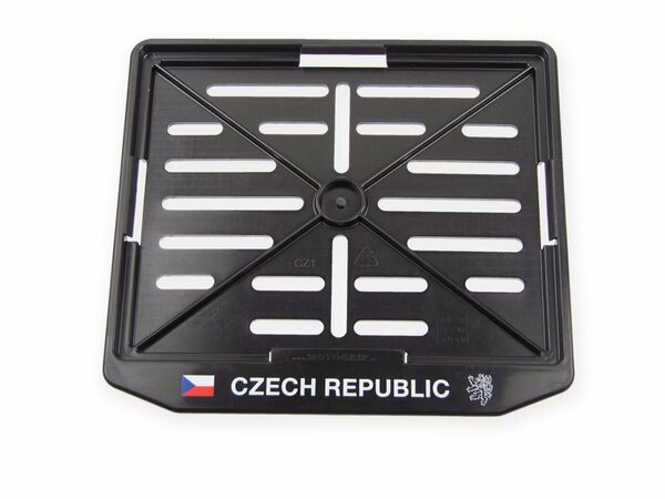 Podložka pod SPZ MOTO, vlajky ČR