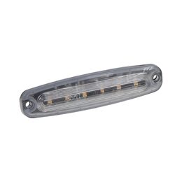 x PREDATOR Ultra Slim 6x5W LED, 12-24V, oranžový, ECE R65