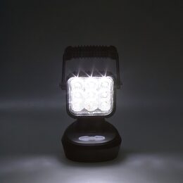 x AKU LED světlo přenosné, bílá/oranžová, 18x 1W, 103x105x201mm, ECE R10