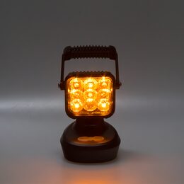x AKU LED světlo přenosné, bílá/oranžová, 18x 1W, 103x105x201mm, ECE R10
