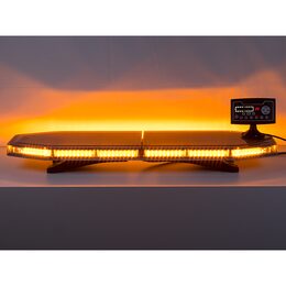 x LED rampa 898mm, oranžová, 12-24V, 126 x 1W, ECE R65
