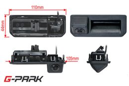 Couvací kamera CCD pro Škoda / Audi