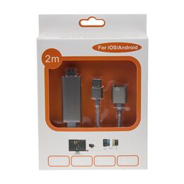 USB zrcadlové zobrazení telefonu s HDMI