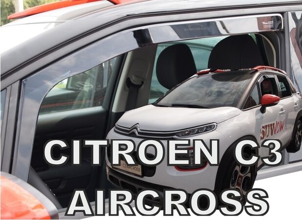 Ofuky oken - Citroen C3 Aircross 5D r.v. 2017->, přední