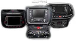 Video vstup pro Fiat / Peugeot / Citroen se systémem Uconnect 5 VP2/RA2