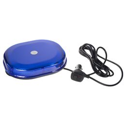 Rampa modrá, 32LEDx3W, magnet, 12-24V, 200mm, ECE R65