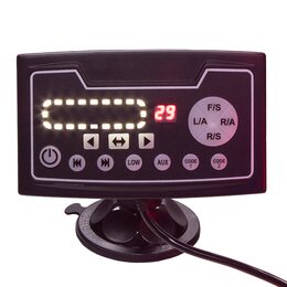 LED rampa 1172mm, oranžová, 12-24V, 144 x 5W, ECE R65