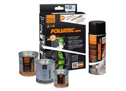 FOLIATEC dvousložková barva na brzdy, žlutá neonová