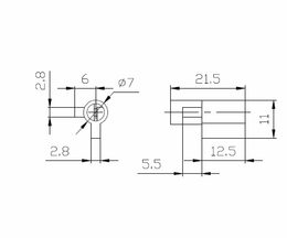 Zámek pro klouby LK-01 (vložka), MULTIPA