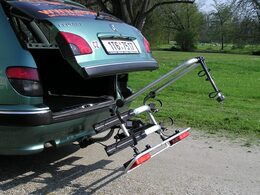 Nosič kol Wjenzek ALFA 2 PLUS na tažné zařízení DO