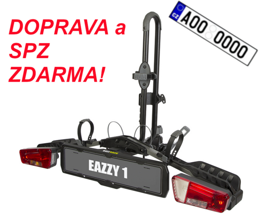 Nosič 1 kola na tažné zařízení Buzz Eazzy 1 SPZ A DOPRAVA ZDARMA!