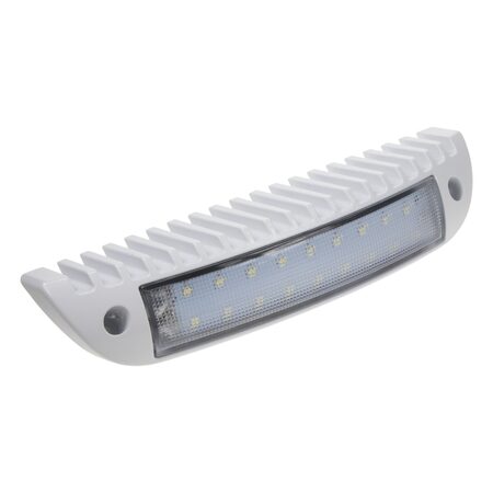 LED světlo nástěnné, bílé, 18x1W, 231x46x54mm, ECE R10
