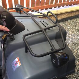 Zvukový systém na motocykl, skútr, ATV s FM, USB, AUX, BT, barva černá