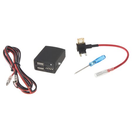 2x USB nabíječka pro DVR kamery s park. modem a kontrolou odpojení při poklesu napětí