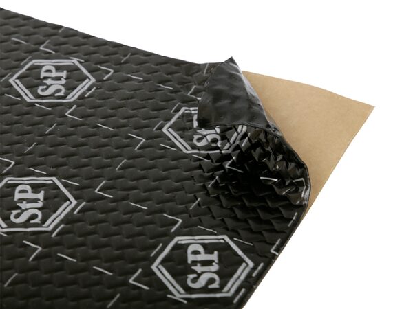 Tlumící antivibrační materiál STP Black Silver - 50 x 75 x 1,8 cm