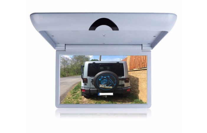 Stropní LCD monitor 19,5"šedý / HDMI / 2 x RCA