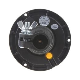 LED maják, 12-24V, 18x1W modrý na držák, ECE R65 R10