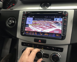 Autorádio Geborn Android W370 8" - Škoda/Seat/VW