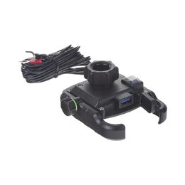 Univerzální držák pro telefony na kolo, motocykl s USB nabíječkou