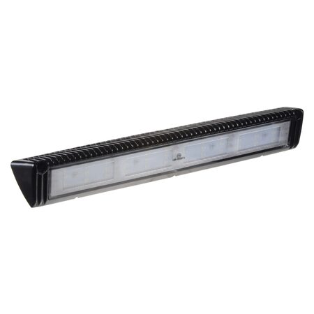 LED světlo nástěnné, 10-30V, 36x1W, černé, 452x60x43mm