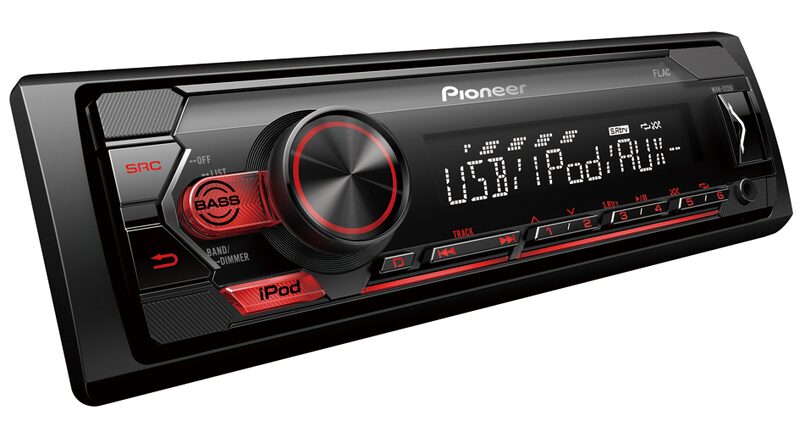 Bezmechanikové autorádio PIONEER MVH-S120UB