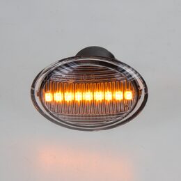LED dynamické blinkry Fiat 500, Ford KA oranžové