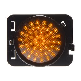 LED dynamické blinkry Jeep Wrangler JK oranžové, kouřové