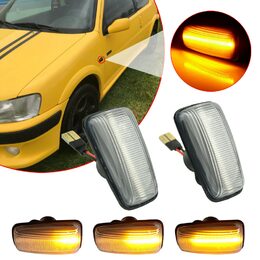 LED dynamické blinkry Peugeot, Citroën oranžové