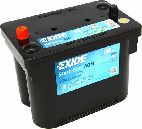 Autobaterie EXIDE START-STOP AGM 50Ah 12V 800A