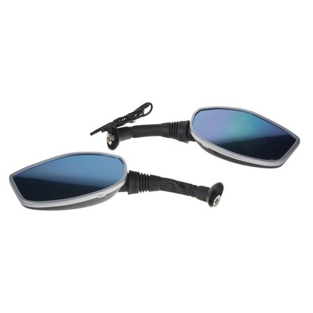 Motocyklová DUAL HD kamera integrovaná v zrcátku s 2,7" LCD