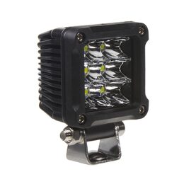 LED světlo mini čtvercové, 9x3W, 51x51x47mm