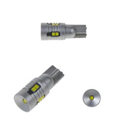 LED T10 bílá, 12/24V, 9LED/3W SMD