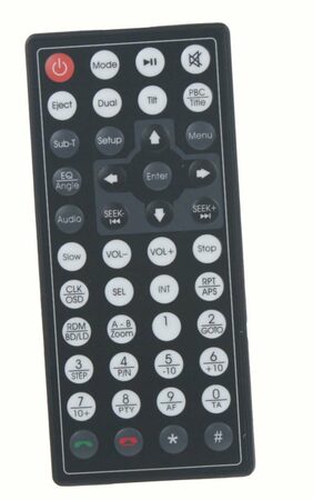 DVD autorádio s 4,3" monitorem a slotem pro SD karty/USB