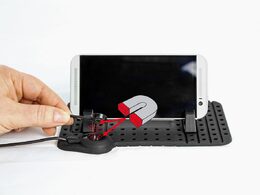 Držák telefonů pro Smartphony smicro USB a Lighting - EUFAB