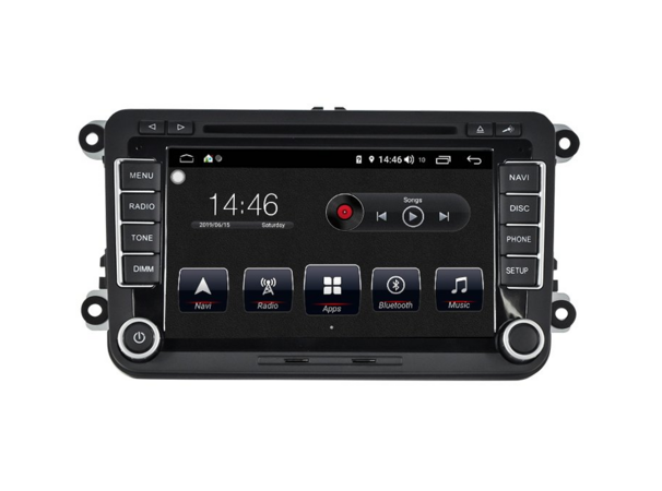 Autorádio Geborn Android AGB610G