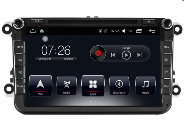 Autorádio Geborn Android AGB810R