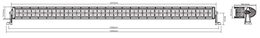 LED rampa prohnutá, 96x3W, 1273mm, ECE R10