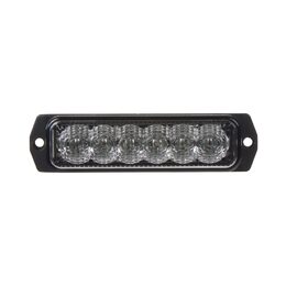x SLIM výstražné LED světlo vnější, červené, 12-24V, ECE