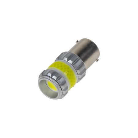 LED BA15s bílá, COB 360°, 9-60V, 12W