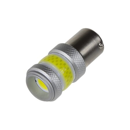 LED BAU15s bílá, COB 360°, 9-60V, 12W
