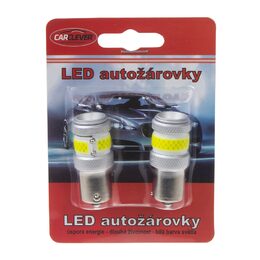 LED BAU15s bílá, COB 360°, 9-60V, 12W