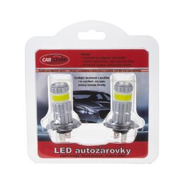 LED H7 bílá, COB 360°, 9-60V, 15W