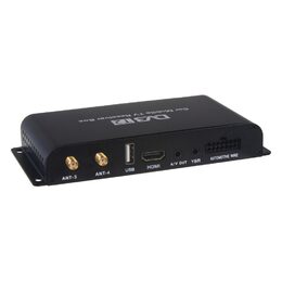 DVB-T2/HEVC/H.265 digitální tuner s USB + 4x anténa