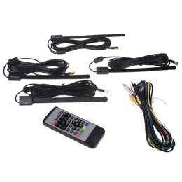 DVB-T2/HEVC/H.265 digitální tuner s USB + 4x anténa