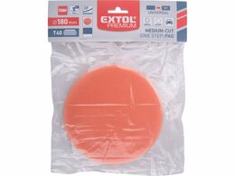 Kotouč leštící pěnový, T40, oranžový, 180x30mm, suchý zip 150mm