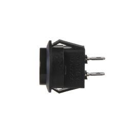 Tlačítko velké kulaté černé